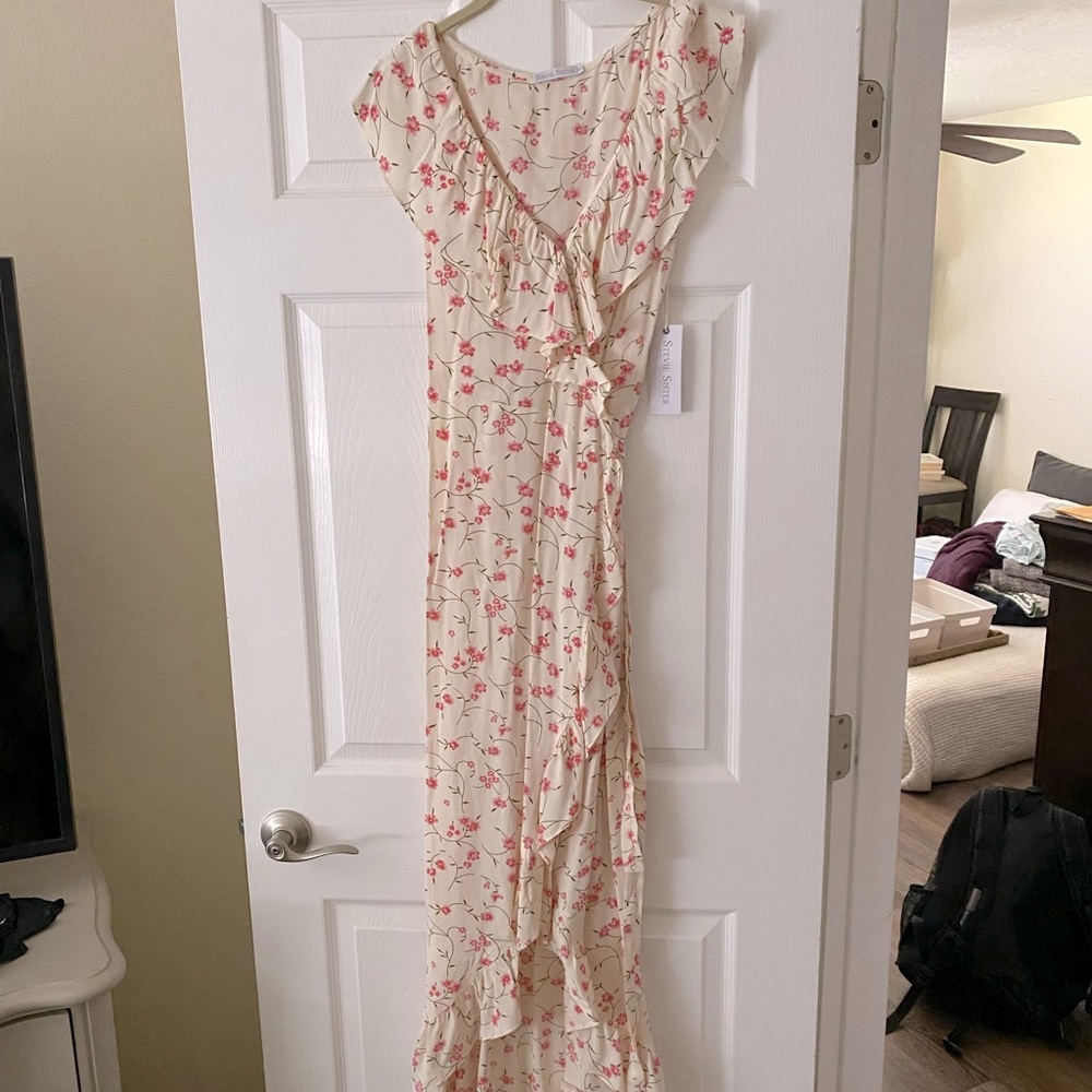 Floral Wrap Dress